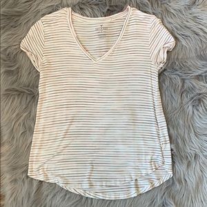 🇺🇸Striped American Eagle v neck